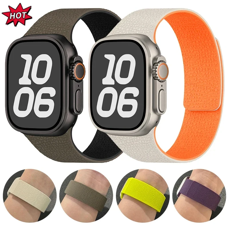 Magnetic Strap for Apple watch Band 40mm 44mm 46mm 45mm 49mm 42mm 38mm 41mm correa Bracelet iWatch Series 10 SE 9 8 7 6 Ultra 2
Magnetic Strap for Apple watch Band 40mm 44mm 46mm 45mm 49mm 42mm 38mm 41mm correa Bracelet iWatch Series 10 SE 9 8 7 6 Ultra 2