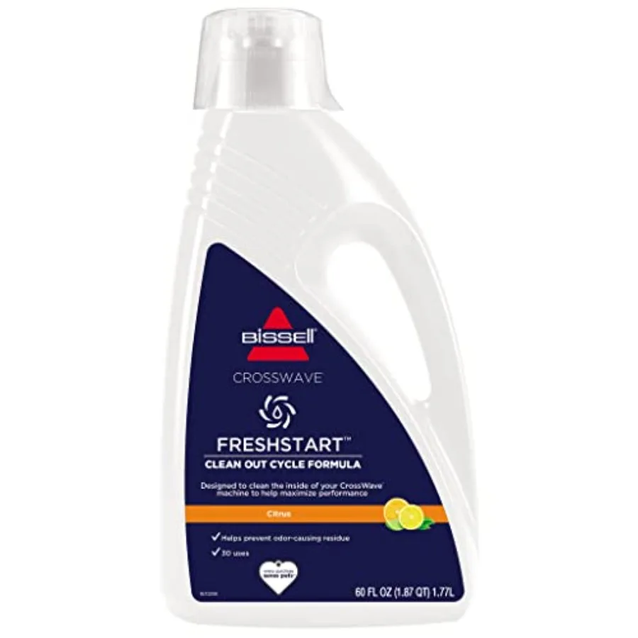 FreshStart CrossWave Cleanout Formula, 3557, 60oz, Prevent Odor-Causing Residue, Clean inside of CrossWave Machine, Citrus
FreshStart CrossWave Cleanout Formula, 3557, 60oz, Prevent Odor-Causing Residue, Clean inside of CrossWave Machine, Citrus
