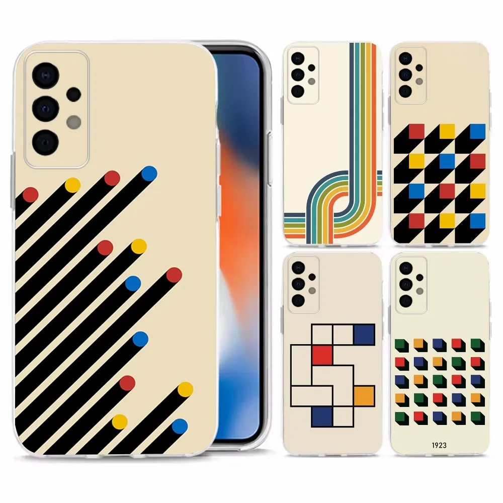 Bauhaus Exhibition Art Phone Case For Samsung Galaxy A71,70,52,40,51,31,A50,21S,30S,Note20ultra Transparent Cover 
Bauhaus Exhibition Art Phone Case For Samsung Galaxy A71,70,52,40,51,31,A50,21S,30S,Note20ultra Transparent Cover