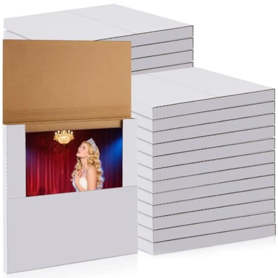 50 Pack Vinyl Record Shipping Boxes 12.5" x 12.5" x 1" White Vinyl Records LP Mailers Fold Cardboard Album Mailing Box Multi De
50 Pack Vinyl Record Shipping Boxes 12.5" x 12.5" x 1" White Vinyl Records LP Mailers Fold Cardboard Album Mailing Box Multi De