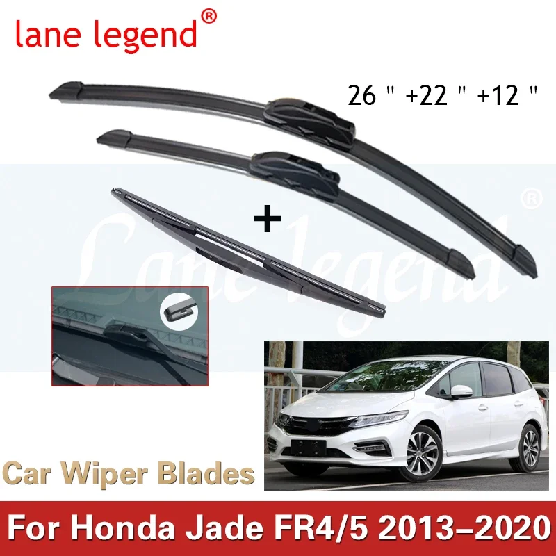 For Honda Jade FR4 5 2013 2014 2015 2016 2017 2018 2019 2020 Wiper Blade Boneless Frameless Rubber Accessory Windscreen Cleaning
For Honda Jade FR4 5 2013 2014 2015 2016 2017 2018 2019 2020 Wiper Blade Boneless Frameless Rubber Accessory Windscreen Cleaning
