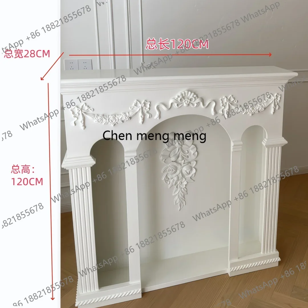 z24French Roman impression carved fireplace decorative cabinet porch table retro mantel shelf wedding photography props
z24French Roman impression carved fireplace decorative cabinet porch table retro mantel shelf wedding photography props