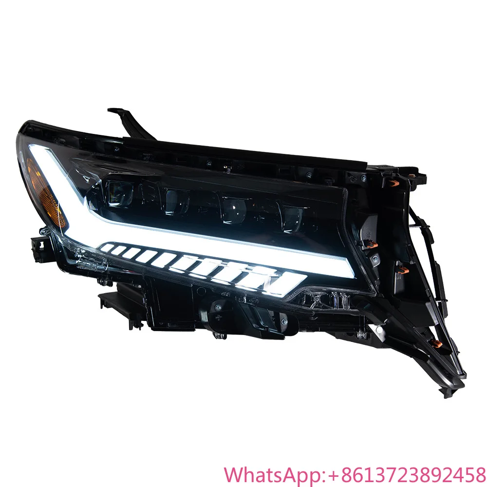 AKD Car Model for Toyota Lander Cruiser Prado 2017-2022 LED DRL Dynamic Signal High and Low Beam Day DRL Light Auto Lamps
AKD Car Model for Toyota Lander Cruiser Prado 2017-2022 LED DRL Dynamic Signal High and Low Beam Day DRL Light Auto Lamps