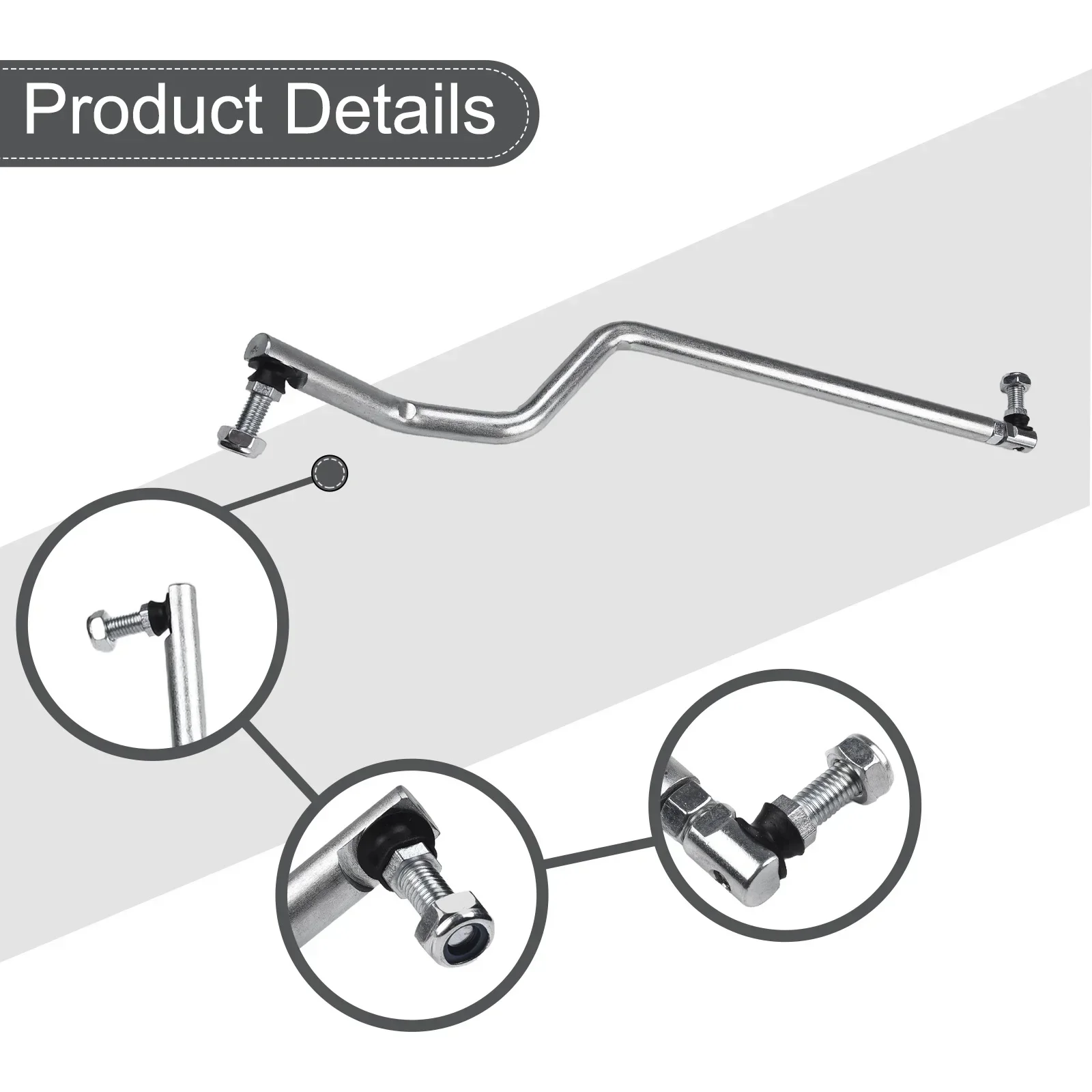 Steering Draglink Power Equipment Drag Link Outdoor Living Silver GY20491 GY20492 Superior Quality Chromoly Steel
Steering Draglink Power Equipment Drag Link Outdoor Living Silver GY20491 GY20492 Superior Quality Chromoly Steel