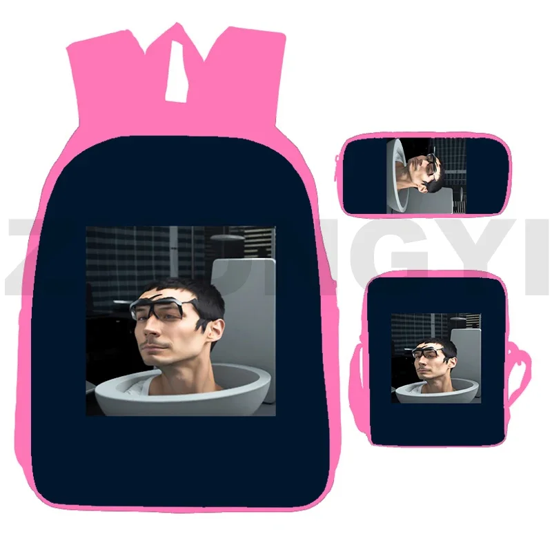 Розовые унитажные 3D рюкзаки Merch Skibidi, винтажный рюкзак для занятий спортом на открытом воздухе и путешествий, набор 3 в 1, популярные сумки через плечо для начальной школы
Розовые унитажные 3D рюкзаки Merch Skibidi, винтажный рюкзак для занятий спортом на открытом воздухе и путешествий, набор 3 в 1, популярные сумки через плечо для начальной школы