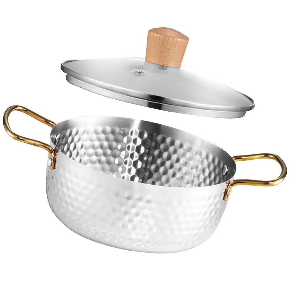 Stainless Steel Instant Noodle Pot Small Size Practical Kitchen Cookware Multi- Stock Ramen Noodles Pan
Stainless Steel Instant Noodle Pot Small Size Practical Kitchen Cookware Multi- Stock Ramen Noodles Pan
