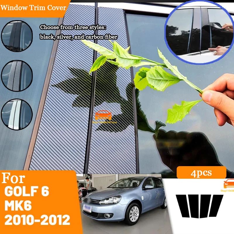 For VW GOLF 6 MK6 2010-2012 2011 Carbon Fiber Window Door Column Deal B C Pillar Post Cover Trim Sticker
For VW GOLF 6 MK6 2010-2012 2011 Carbon Fiber Window Door Column Deal B C Pillar Post Cover Trim Sticker