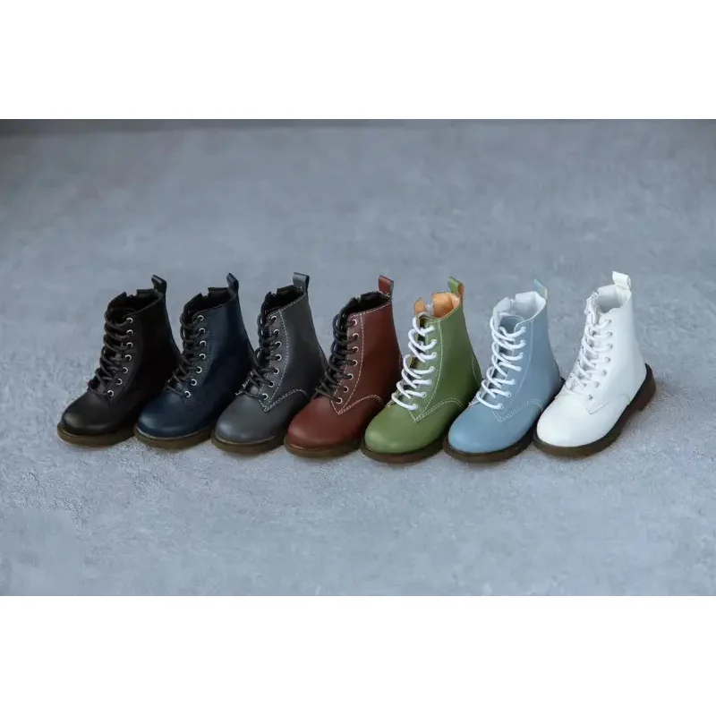 BJD Doll Shoes 1/3 Handsome Soft-soled Round Toe High-top Multi-color Black Blue Green Leather Ankle Boots
BJD Doll Shoes 1/3 Handsome Soft-soled Round Toe High-top Multi-color Black Blue Green Leather Ankle Boots