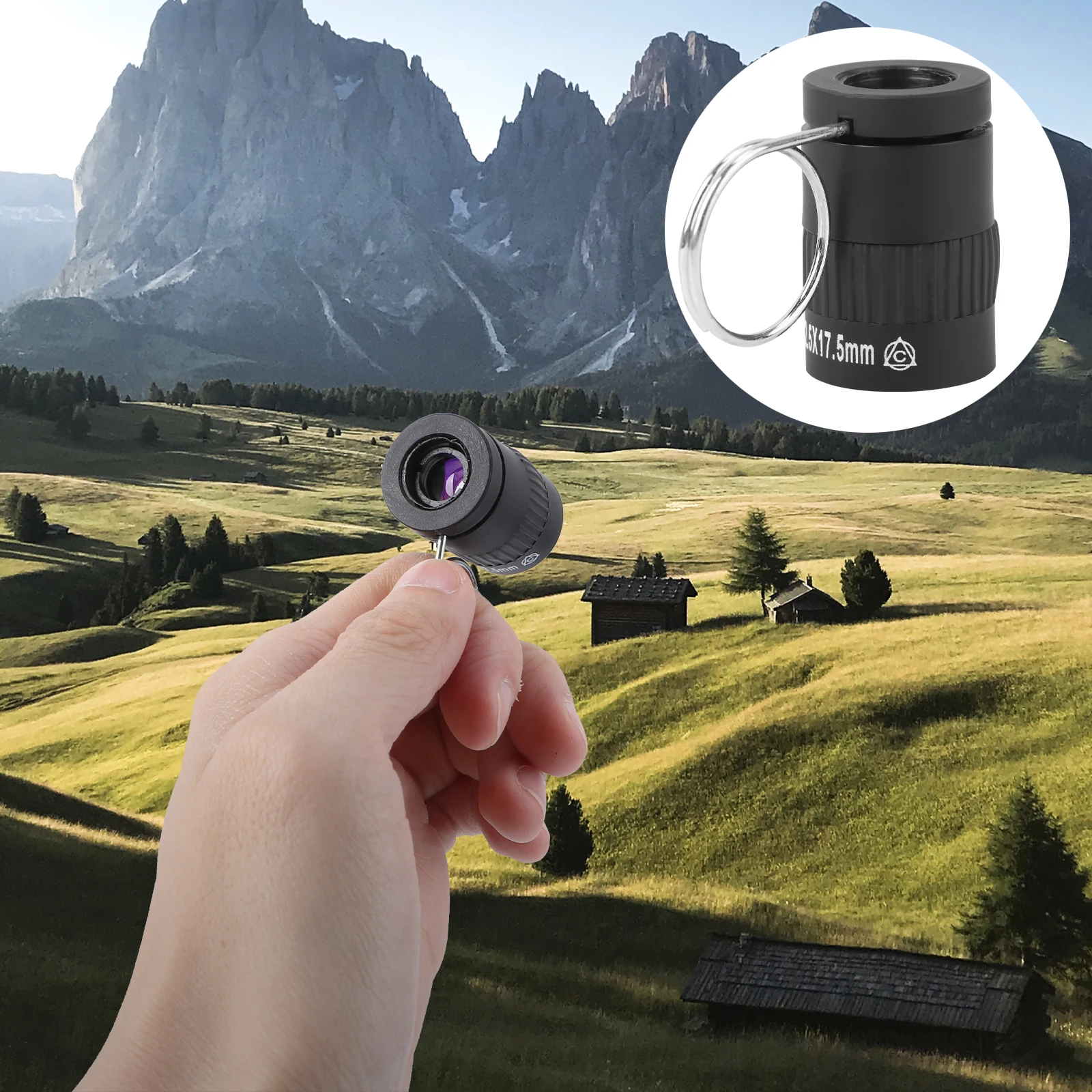 25x175 Mini Telescope Portable Small Optical Monocular for Outdoor Watching Camping Hunting Events Bright Clear View
25x175 Mini Telescope Portable Small Optical Monocular for Outdoor Watching Camping Hunting Events Bright Clear View