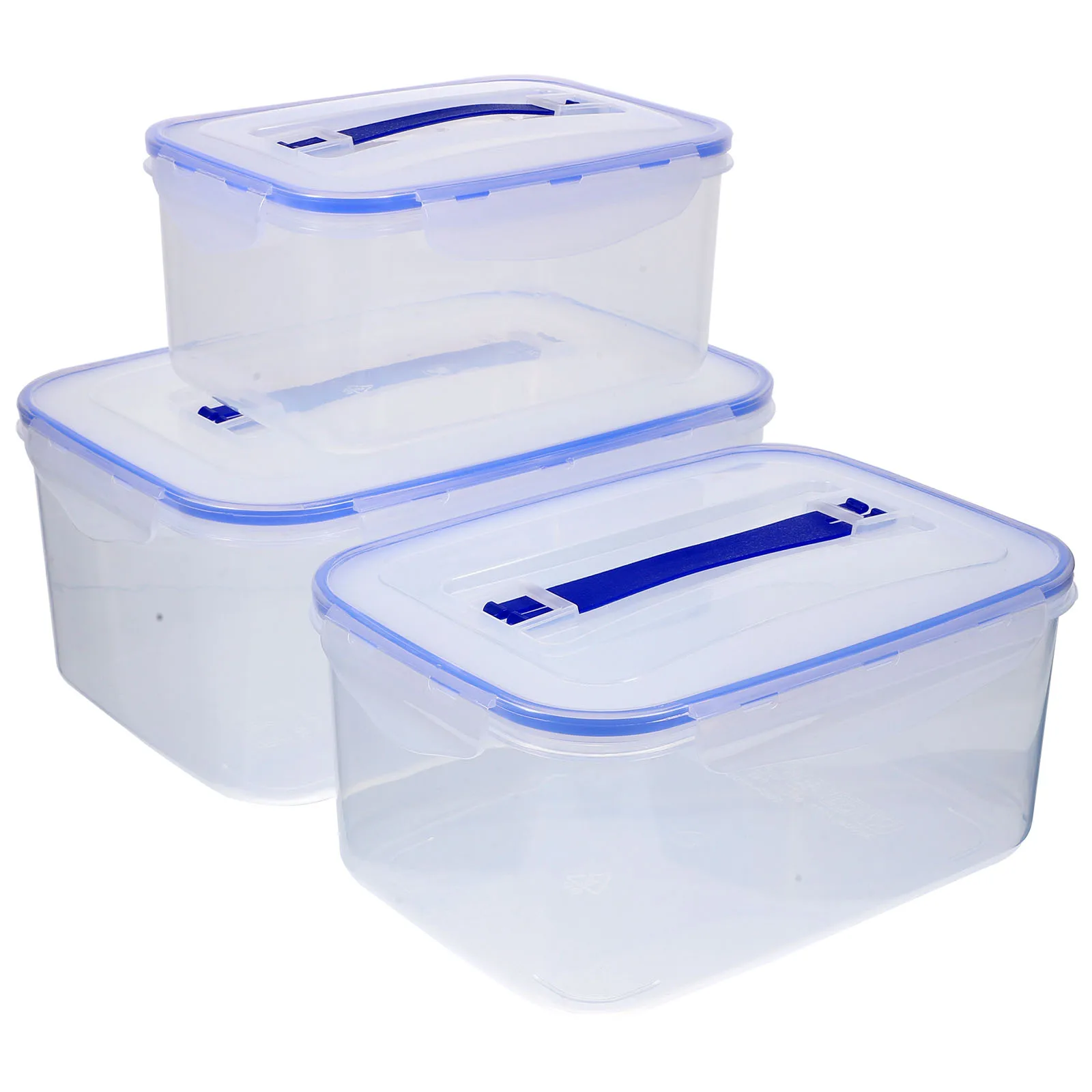 3 Pcs 2400ml 3800ml 5800ml Food Storage Containers Plastic Grain Boxes Transparent Kitchen ganizers for Beans Rice Flour Dry
3 Pcs 2400ml 3800ml 5800ml Food Storage Containers Plastic Grain Boxes Transparent Kitchen ganizers for Beans Rice Flour Dry