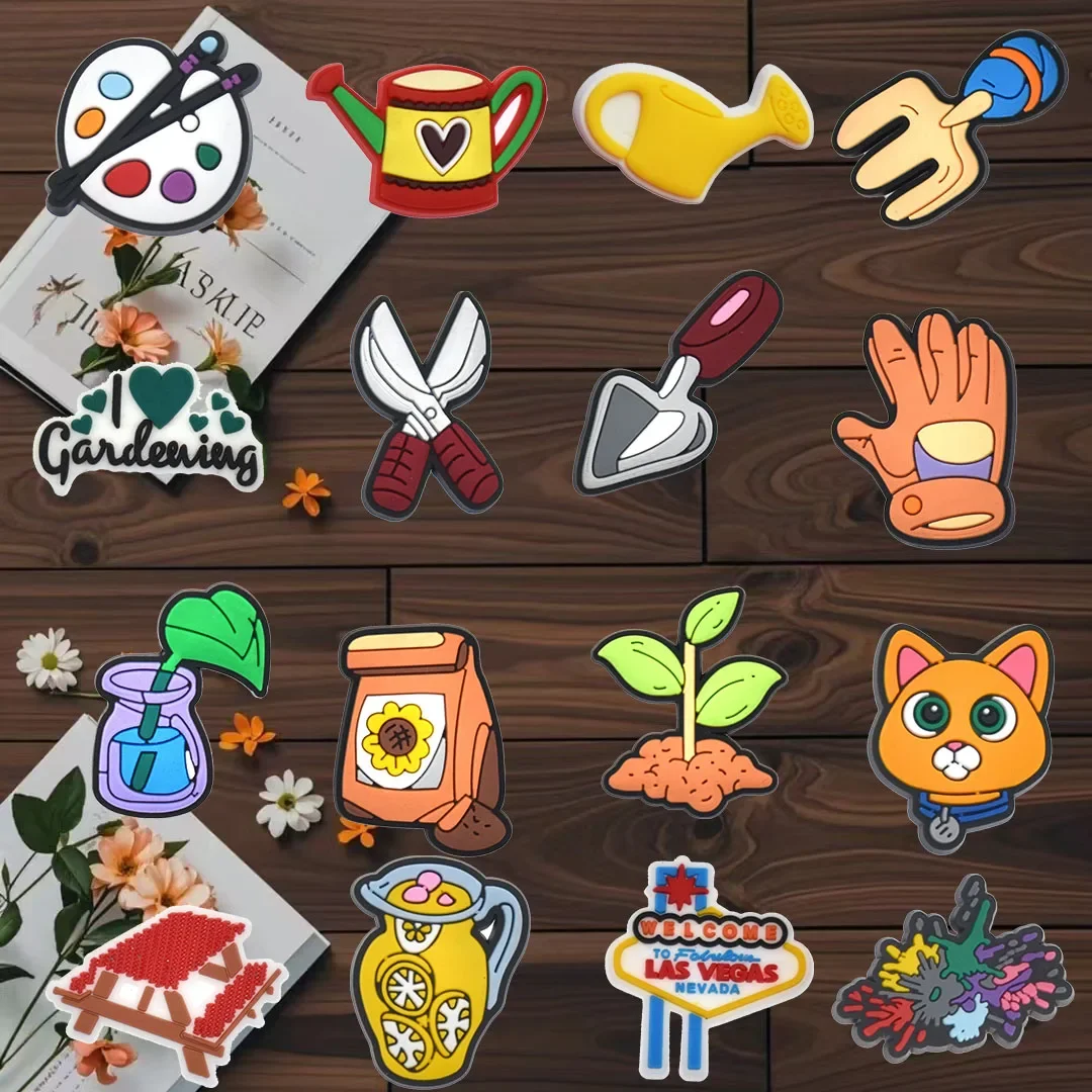 100Pcs Bulk Shoe Charms for Crocs Accessories Countryside Shoes Charm for Croc Decorations Pins Men Jeans Woman Clogs Clips
100Pcs Bulk Shoe Charms for Crocs Accessories Countryside Shoes Charm for Croc Decorations Pins Men Jeans Woman Clogs Clips
