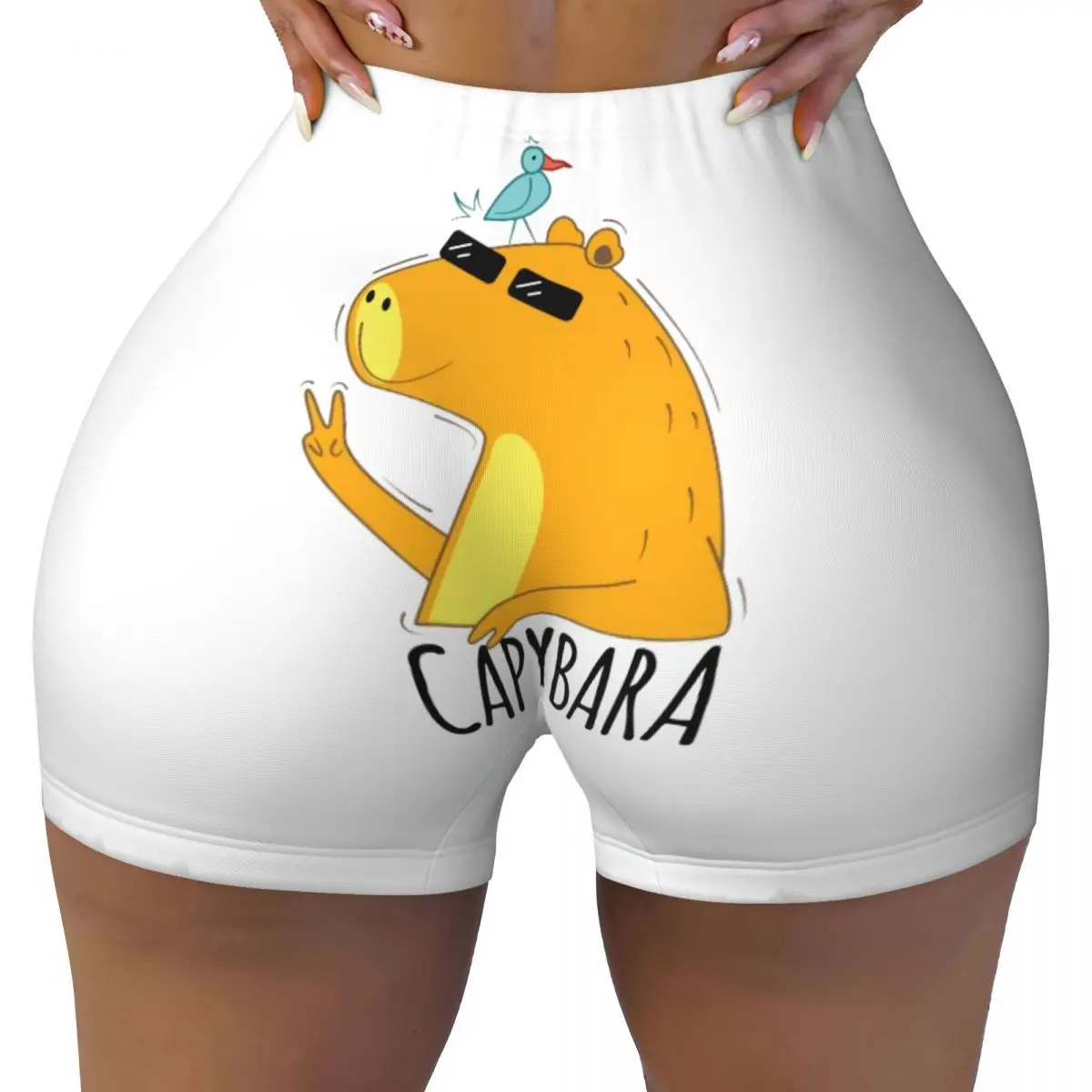 Custom Capybara Cute Popular Animals Workout Volleyball Biker Shorts for Women Gym Yoga Shorts
Custom Capybara Cute Popular Animals Workout Volleyball Biker Shorts for Women Gym Yoga Shorts