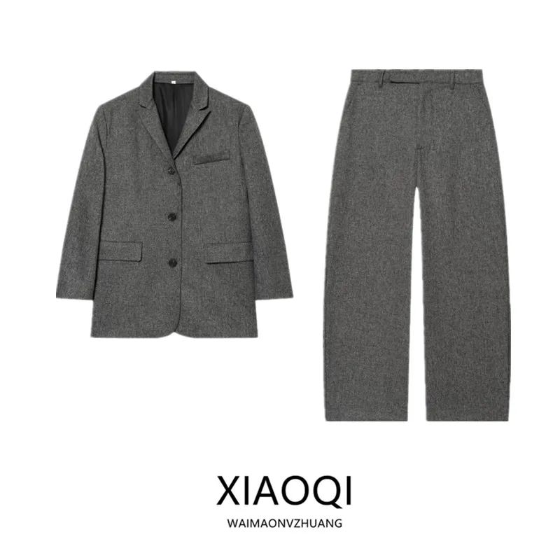 Summer 2026 New Women's Long Sleeve Straight Cut Suit Jacket mid Waist Pants 2785032 Fashionable Elegant Professional Wear
Summer 2026 New Women's Long Sleeve Straight Cut Suit Jacket mid Waist Pants 2785032 Fashionable Elegant Professional Wear