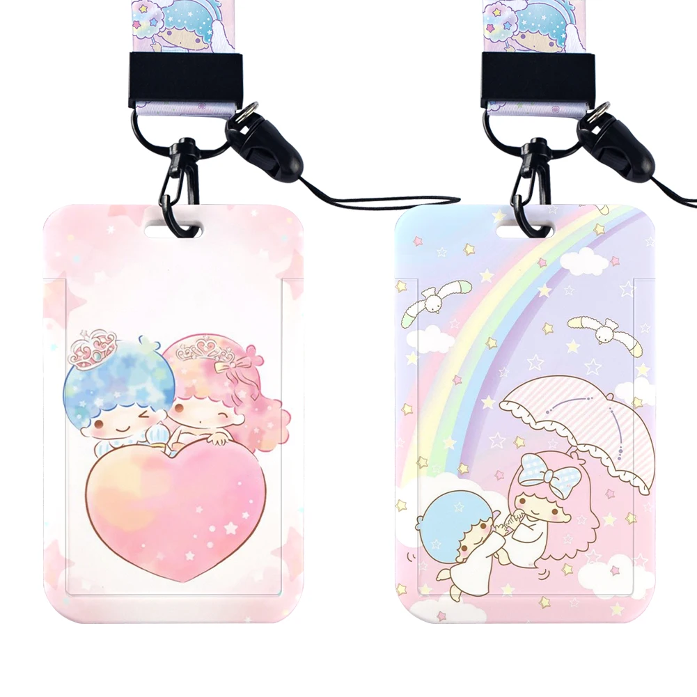 Little Twin Stars Sanrio Cute ID Card Holders Lanyards Door Pass Card Case Hanging Rope Badge Holder Neck Strap Card Badge Gift
Little Twin Stars Sanrio Cute ID Card Holders Lanyards Door Pass Card Case Hanging Rope Badge Holder Neck Strap Card Badge Gift