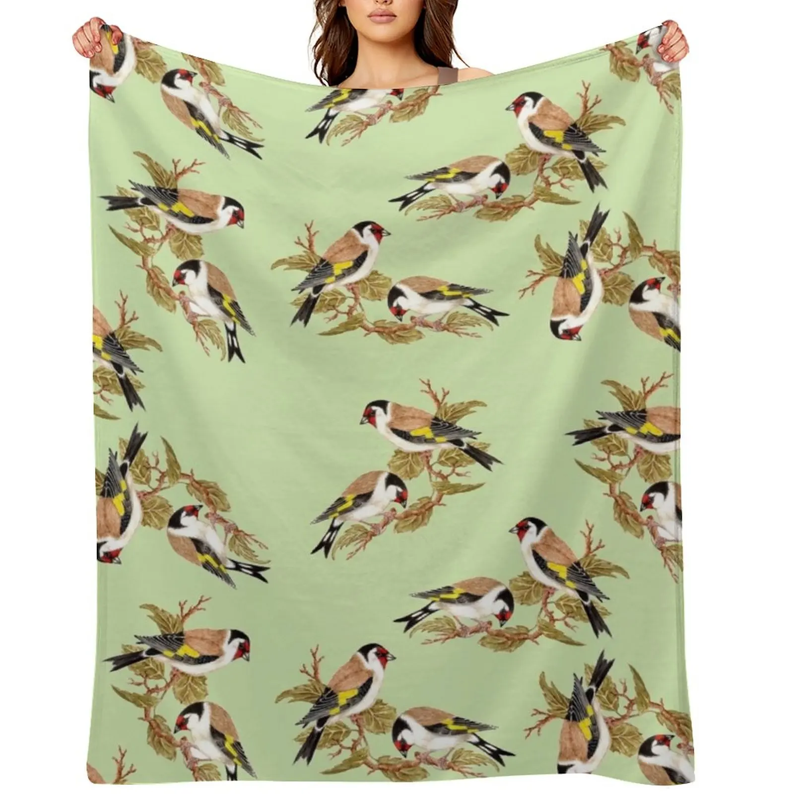 A Charm of Goldfinches! Throw Blanket Bed covers Camping Luxury Designer Large Blankets
A Charm of Goldfinches! Throw Blanket Bed covers Camping Luxury Designer Large Blankets