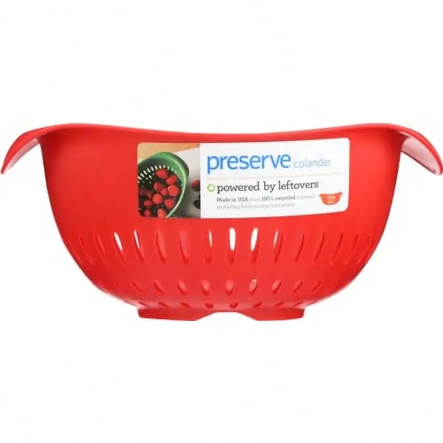 Small Colander Made From Recyc Plastic 1.5 Quart Capaci Red
Small Colander Made From Recyc Plastic 1.5 Quart Capaci Red