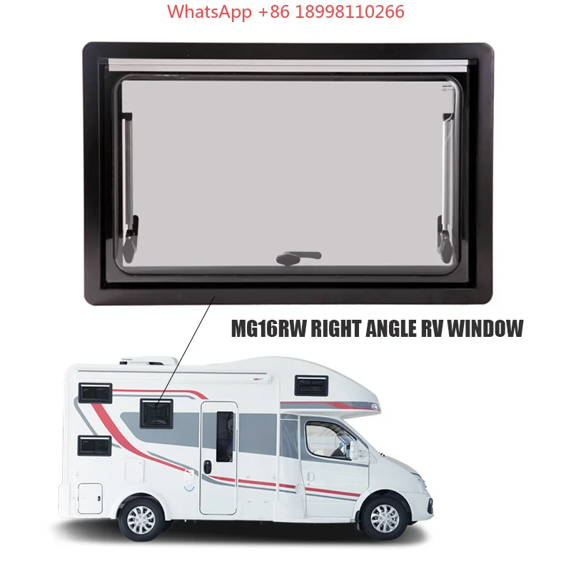 500*350mm Right Angle RV Caravan Side Window with Aluminum External Frame and One-piece Molded Inner Frame for Replacement
500*350mm Right Angle RV Caravan Side Window with Aluminum External Frame and One-piece Molded Inner Frame for Replacement