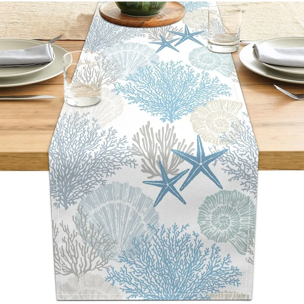 al Table Runner 13x90 Inch Blue Summer Beach Nautical Table Runners ern Kitchen Dining Table Decor Rustic Coee Table Drer or Hom
al Table Runner 13x90 Inch Blue Summer Beach Nautical Table Runners ern Kitchen Dining Table Decor Rustic Coee Table Drer or Hom
