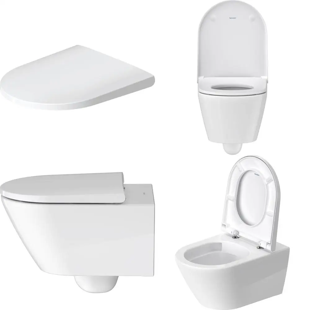 Duravit 0021690000 D-Neo Round Toilet Seat with Soft Closing Mechanism in White
Duravit 0021690000 D-Neo Round Toilet Seat with Soft Closing Mechanism in White