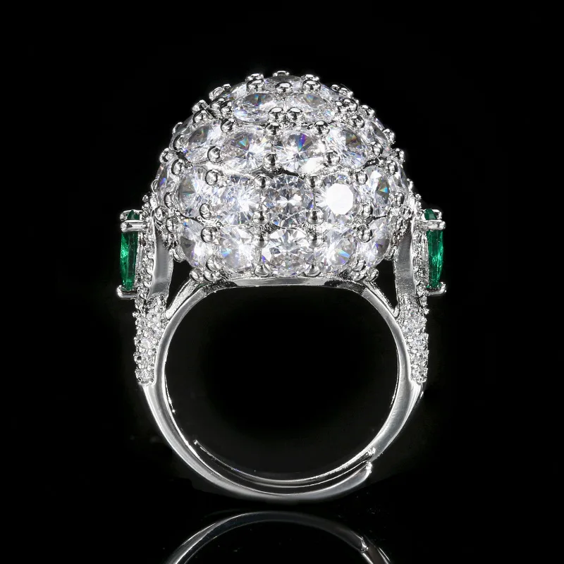 Huayoumei Jewelly Ring Ornament European and American Beautiful Flowers Full Diamond Ring Women's Advanced Affordable Luxury Fas
Huayoumei Jewelly Ring Ornament European and American Beautiful Flowers Full Diamond Ring Women's Advanced Affordable Luxury Fas