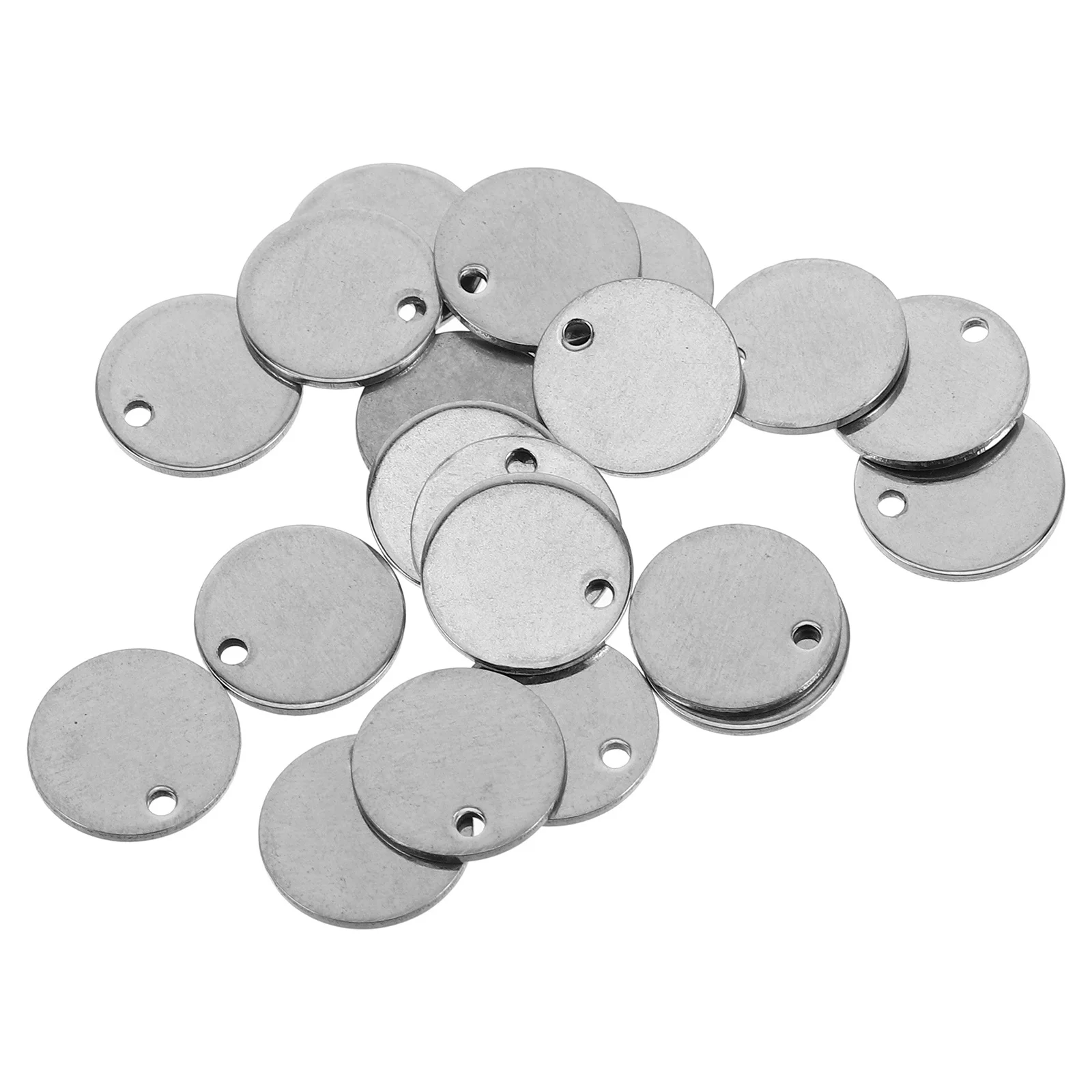 20Pcs Stainless Steel Round Pendants Blank Discs for Engraving Name Tags DIY Jewelry Making Craft Projects Metal Stamping Blanks
20Pcs Stainless Steel Round Pendants Blank Discs for Engraving Name Tags DIY Jewelry Making Craft Projects Metal Stamping Blanks