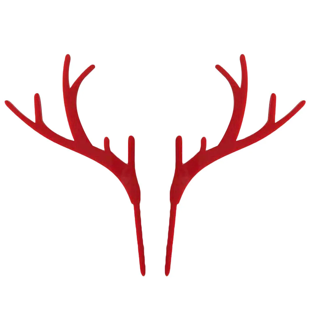 7Pairs Red Christmas Antlers Shape Cake Toppers Acrylic Decoration for Holiday Dessert Food Picks Acrylic Cake Topper
7Pairs Red Christmas Antlers Shape Cake Toppers Acrylic Decoration for Holiday Dessert Food Picks Acrylic Cake Topper