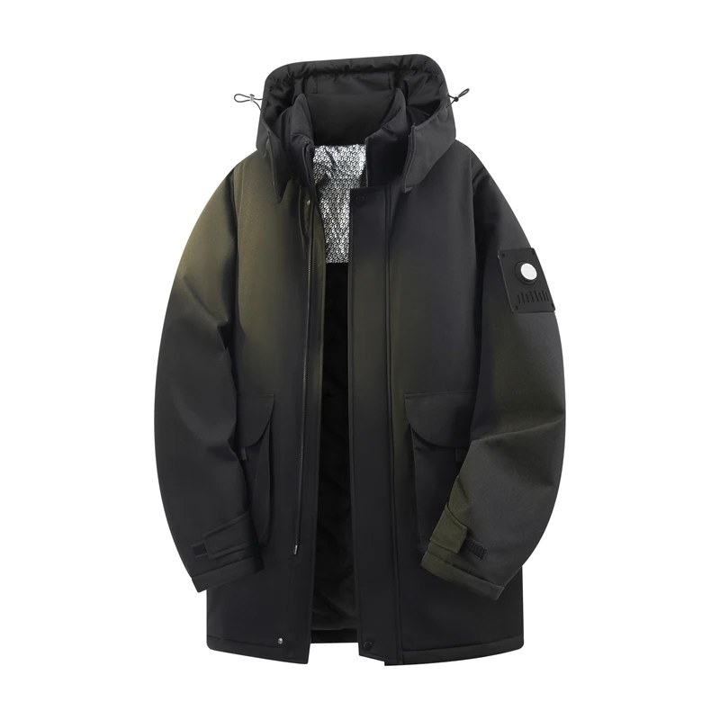 Men's Cotton Jaet 2025 Winter Faion Urban Sle Hooded Warmth Casual Loose Windproof New Anti-cold Polyester Fiber
Men's Cotton Jaet 2025 Winter Faion Urban Sle Hooded Warmth Casual Loose Windproof New Anti-cold Polyester Fiber