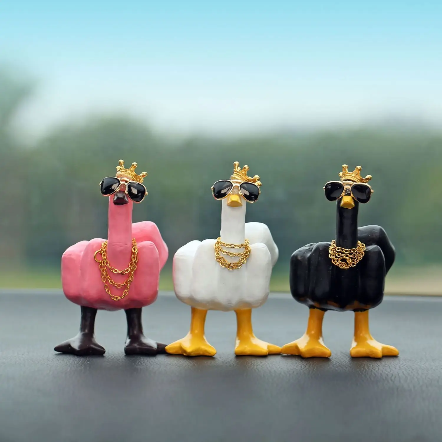 Creative, Quirky and Personalized Car Center Console Ornaments, Middle Finger Duck Decorations, Resin Craft Decorative Ornaments
Creative, Quirky and Personalized Car Center Console Ornaments, Middle Finger Duck Decorations, Resin Craft Decorative Ornaments