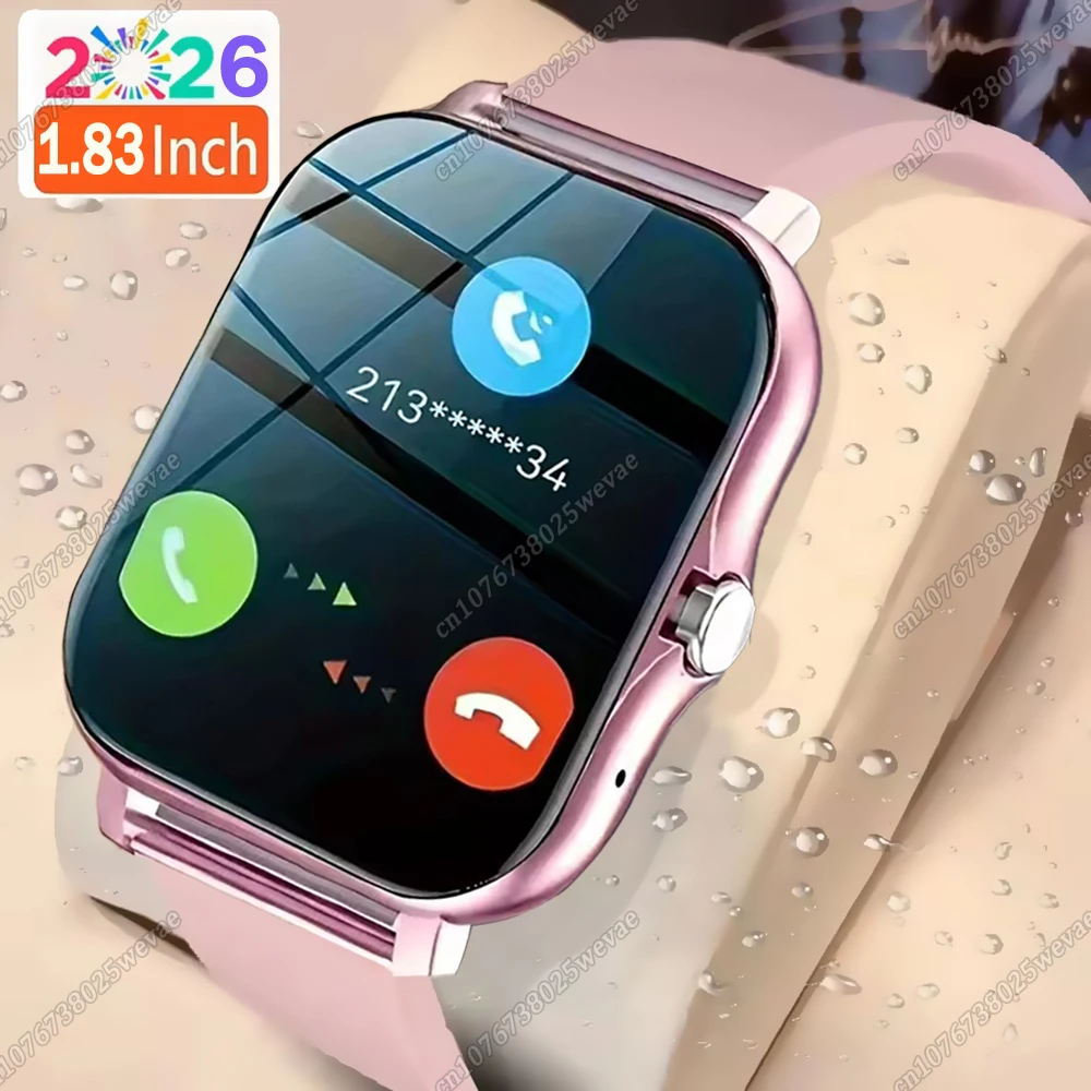 Новые умные часы 2026 года с HD-дисплеем 1,83 дюйма, функцией ответа на звонки, просмотра сообщений, спортивными режимами, прогнозом погоды, для мужчин и женщин
Новые умные часы 2026 года с HD-дисплеем 1,83 дюйма, функцией ответа на звонки, просмотра сообщений, спортивными режимами, прогнозом погоды, для мужчин и женщин