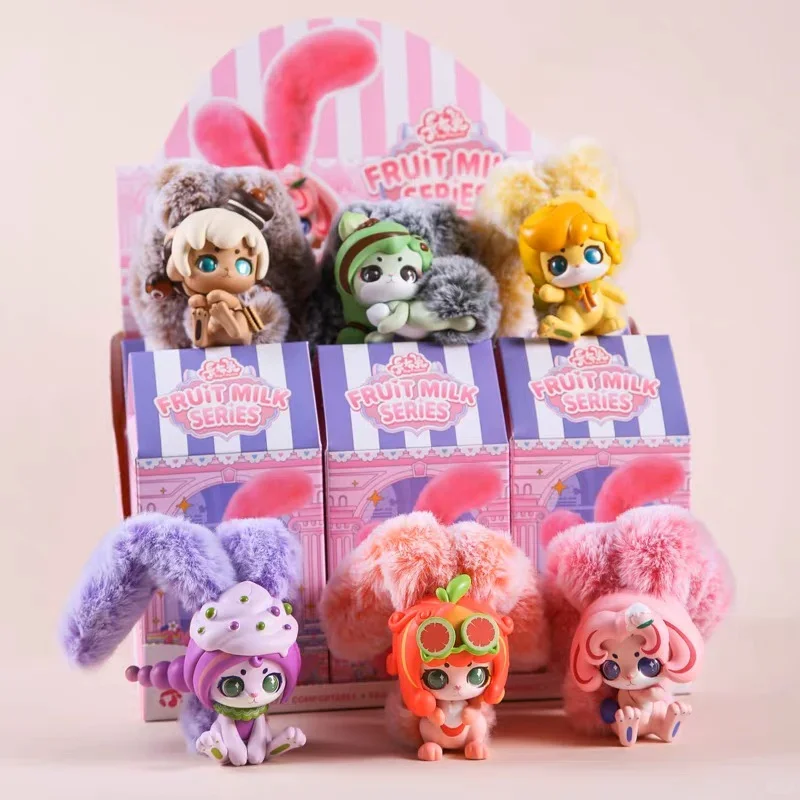 Authentic Kabu Rabbit Fragrant Velvet Fun Doll Fruit Milk Series Blind Box Trendy Handmade Cute Desktop Ornament Surprise Gifts
Authentic Kabu Rabbit Fragrant Velvet Fun Doll Fruit Milk Series Blind Box Trendy Handmade Cute Desktop Ornament Surprise Gifts