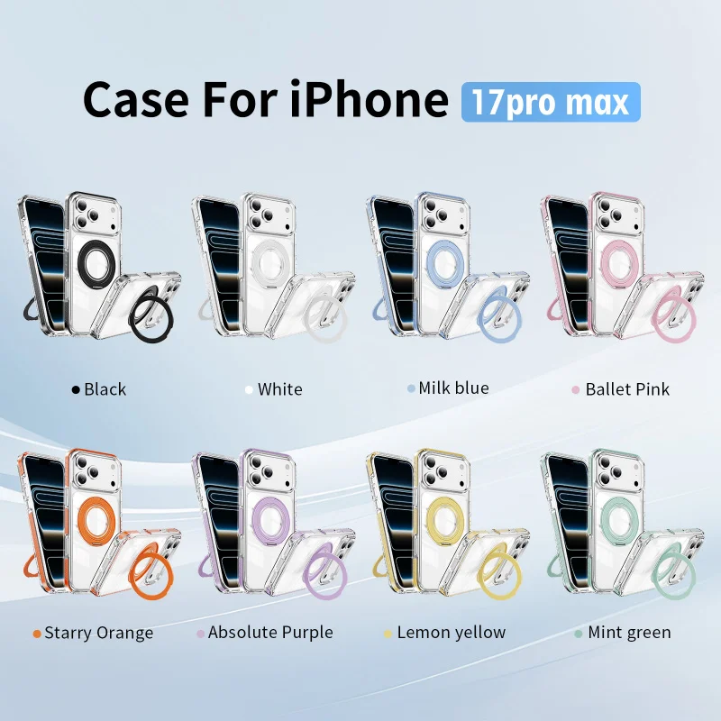 °Rotating magnetic stand is suitable foriphone 17promaxUpgraded version of phone caseiPhone16ProTransparent and high-end feel13/
°Rotating magnetic stand is suitable foriphone 17promaxUpgraded version of phone caseiPhone16ProTransparent and high-end feel13/