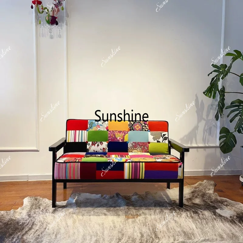 Nordic modern small apartment living room double sofa homestay solid wood leisure chair
Nordic modern small apartment living room double sofa homestay solid wood leisure chair