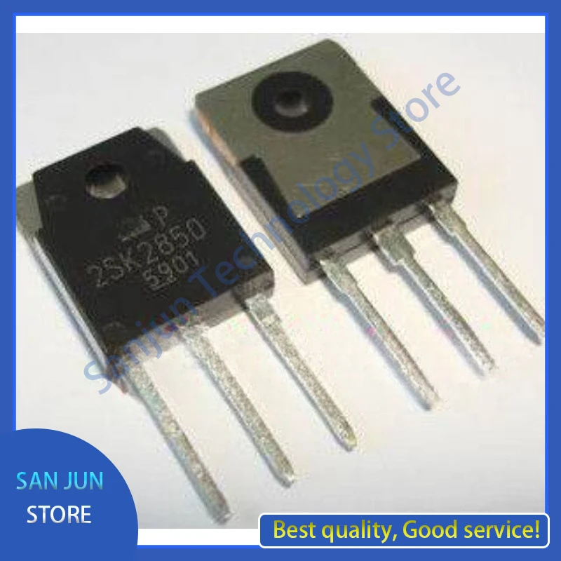10pcs 2SK2850 MOS tube 6A900V NPN channel K2850 TO-3P transistor, brand new
10pcs 2SK2850 MOS tube 6A900V NPN channel K2850 TO-3P transistor, brand new