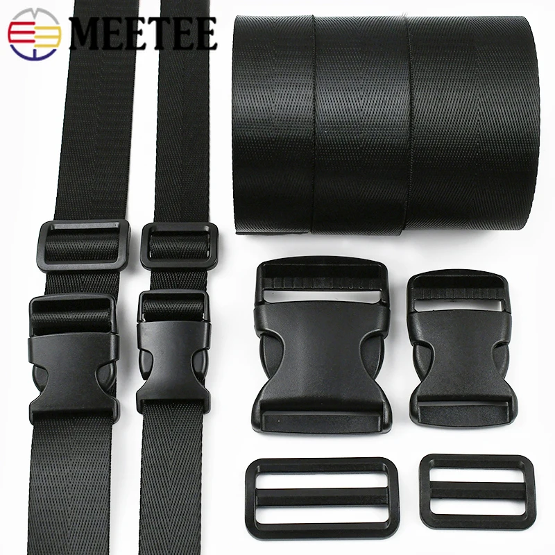 1/2/3/4/5Set 20-50mm Nylon Webbing Adjust Plastic Release Buckle Tri-Glide Slider Side Clasp Bag Ribbon Strap Sewing Accessories
1/2/3/4/5Set 20-50mm Nylon Webbing Adjust Plastic Release Buckle Tri-Glide Slider Side Clasp Bag Ribbon Strap Sewing Accessories