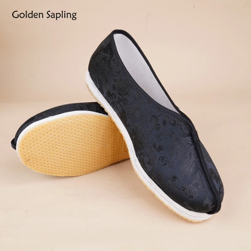 Golden Sapling Embroidered Shoes for Men Lightweight Cotton Fabric Flats Comfortable Moccasins Men's Casual Shoe Leisure Loafers
Golden Sapling Embroidered Shoes for Men Lightweight Cotton Fabric Flats Comfortable Moccasins Men's Casual Shoe Leisure Loafers