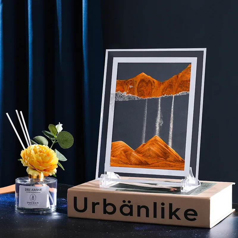 1pc Creative Glass Quicksand Painting Home Ornaments Office Living Room Bedroom 3D Hourglass Decorations Birthday Present
1pc Creative Glass Quicksand Painting Home Ornaments Office Living Room Bedroom 3D Hourglass Decorations Birthday Present