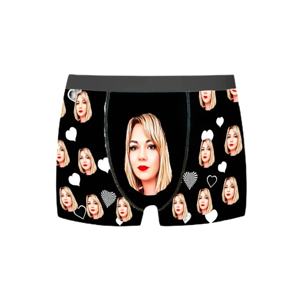 Personalized Underwear for Men,Custom Boxers with Picture,Personalized Photo Gift for Boyfriend/Husband,Anniversary/Birthday
Personalized Underwear for Men,Custom Boxers with Picture,Personalized Photo Gift for Boyfriend/Husband,Anniversary/Birthday