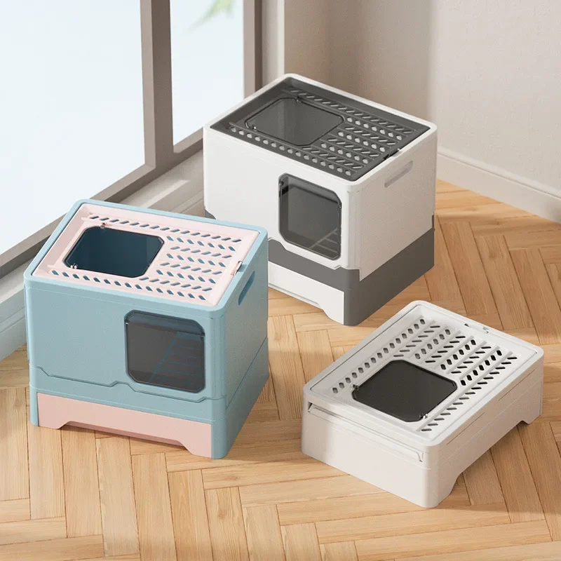 Pet Cat Litter Cat Litter Box Drawer Enclosure Drawer Cat Toilet Type Deodorization Fully Enclosed Collapsible Top Outlet
Pet Cat Litter Cat Litter Box Drawer Enclosure Drawer Cat Toilet Type Deodorization Fully Enclosed Collapsible Top Outlet