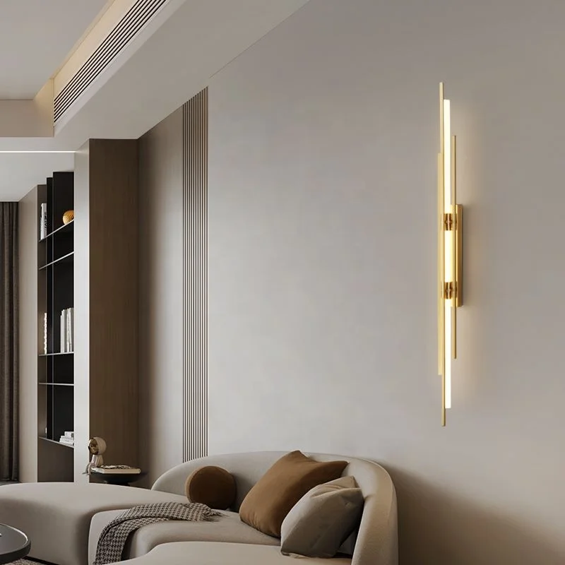 Unique modern brass gold black long strip led wall lamps simple acrylic minimalist wall mounted sconce light bedside wall lights
Unique modern brass gold black long strip led wall lamps simple acrylic minimalist wall mounted sconce light bedside wall lights