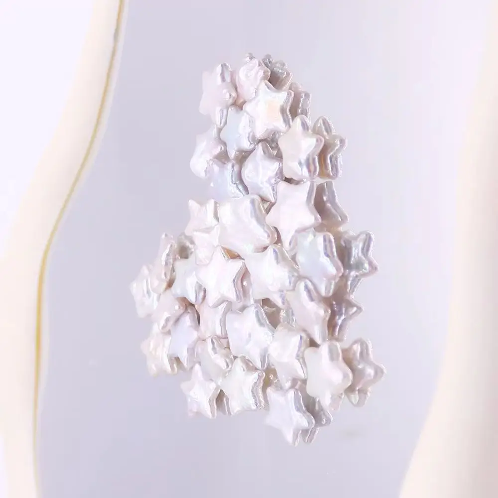 White Natural Freshwater Pearl Beads Star Shape Nonporous Pearl Jewelry Accessory 1 Pc Handmade Woman Necklace Earring Gift
White Natural Freshwater Pearl Beads Star Shape Nonporous Pearl Jewelry Accessory 1 Pc Handmade Woman Necklace Earring Gift