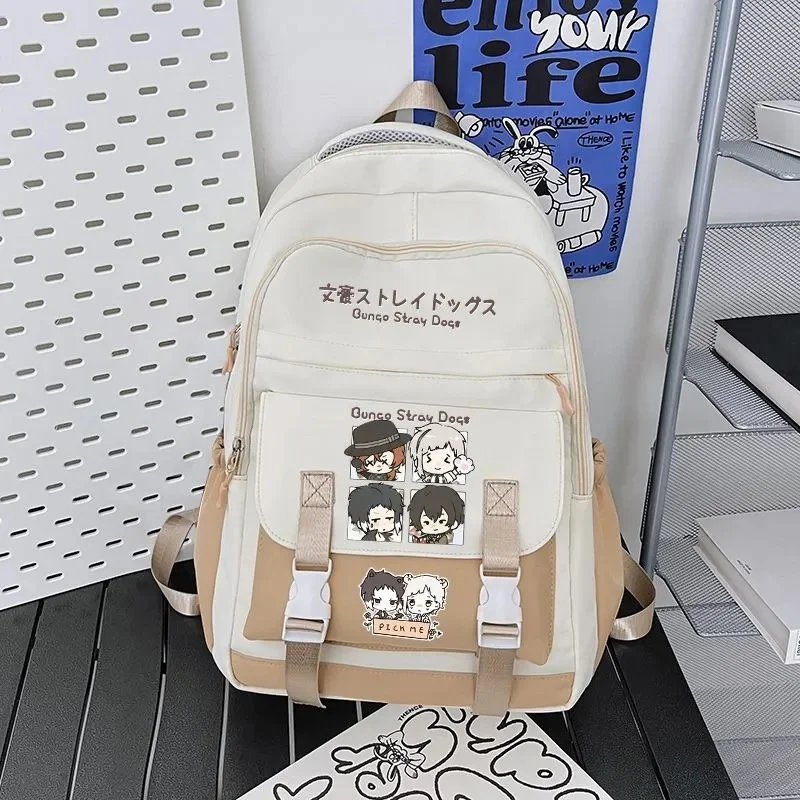 Anime Bungo Stray Dogs Print Backpack Teenarges Schoolbag Boogbag Boys Girl Fashion Shoulder Laptop Travel Outdoor Bags Ruskback
Anime Bungo Stray Dogs Print Backpack Teenarges Schoolbag Boogbag Boys Girl Fashion Shoulder Laptop Travel Outdoor Bags Ruskback