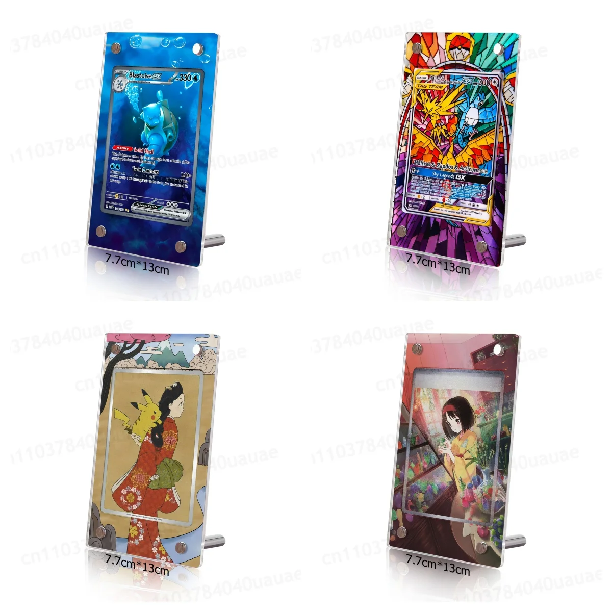 Коллекционные карты Ptcg Blastoise Charizard Zapdos Card Brick Фоторамка Карточная кирпичная рамка Акриловая стойка для дисплея Украшение рабочего стола
Коллекционные карты Ptcg Blastoise Charizard Zapdos Card Brick Фоторамка Карточная кирпичная рамка Акриловая стойка для дисплея Украшение рабочего стола