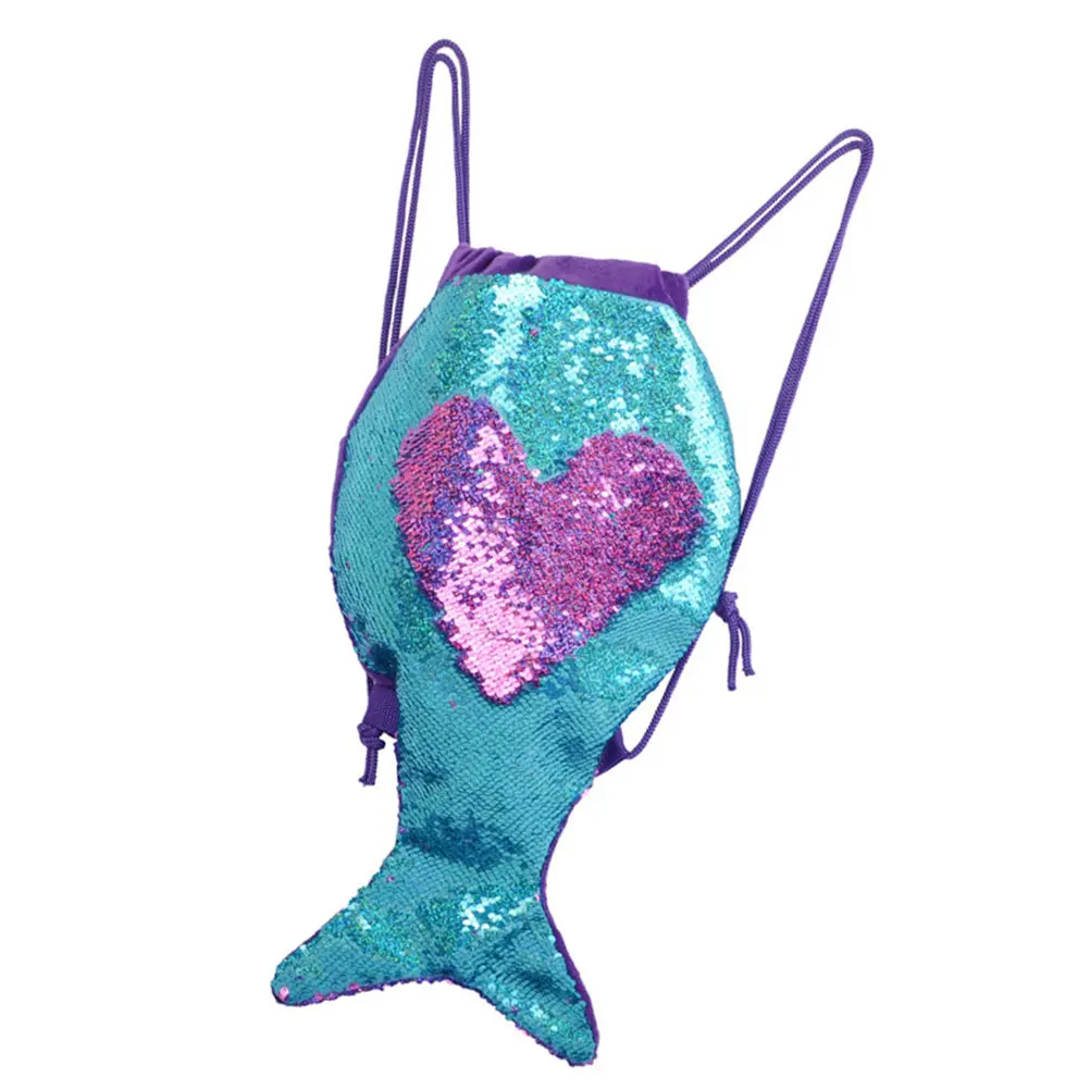 Blue Purple Drawstring Backpack Sequin Mermaid Tail Design High Capacity Storage Pouch for Daily Use Makeup Books Snacks Water
Blue Purple Drawstring Backpack Sequin Mermaid Tail Design High Capacity Storage Pouch for Daily Use Makeup Books Snacks Water