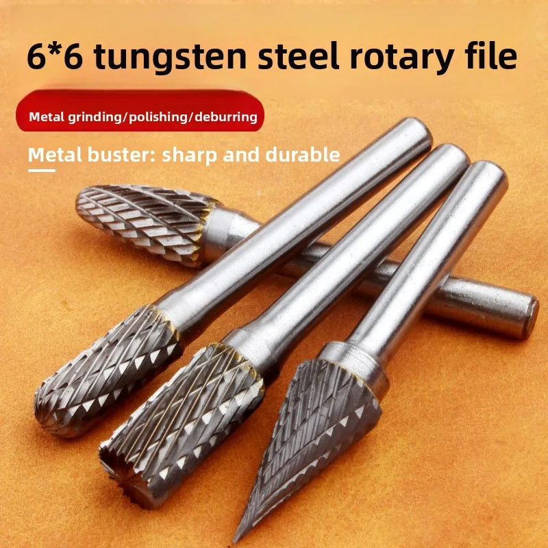 Carbide Rotary File Cutter / Tungsten Steel Grinding Cutter / Woodworking Reaming Bit/ Internal Grinding Head Frustration Cutter
Carbide Rotary File Cutter / Tungsten Steel Grinding Cutter / Woodworking Reaming Bit/ Internal Grinding Head Frustration Cutter