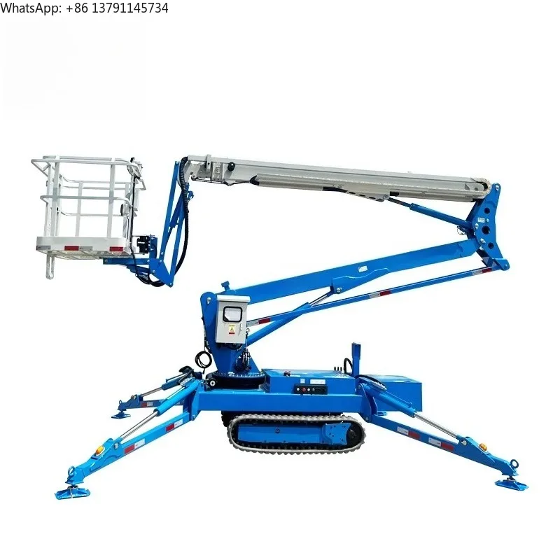 Cheap 10~18m mini compact track crawler articulated sky boom lift for tree working
Cheap 10~18m mini compact track crawler articulated sky boom lift for tree working