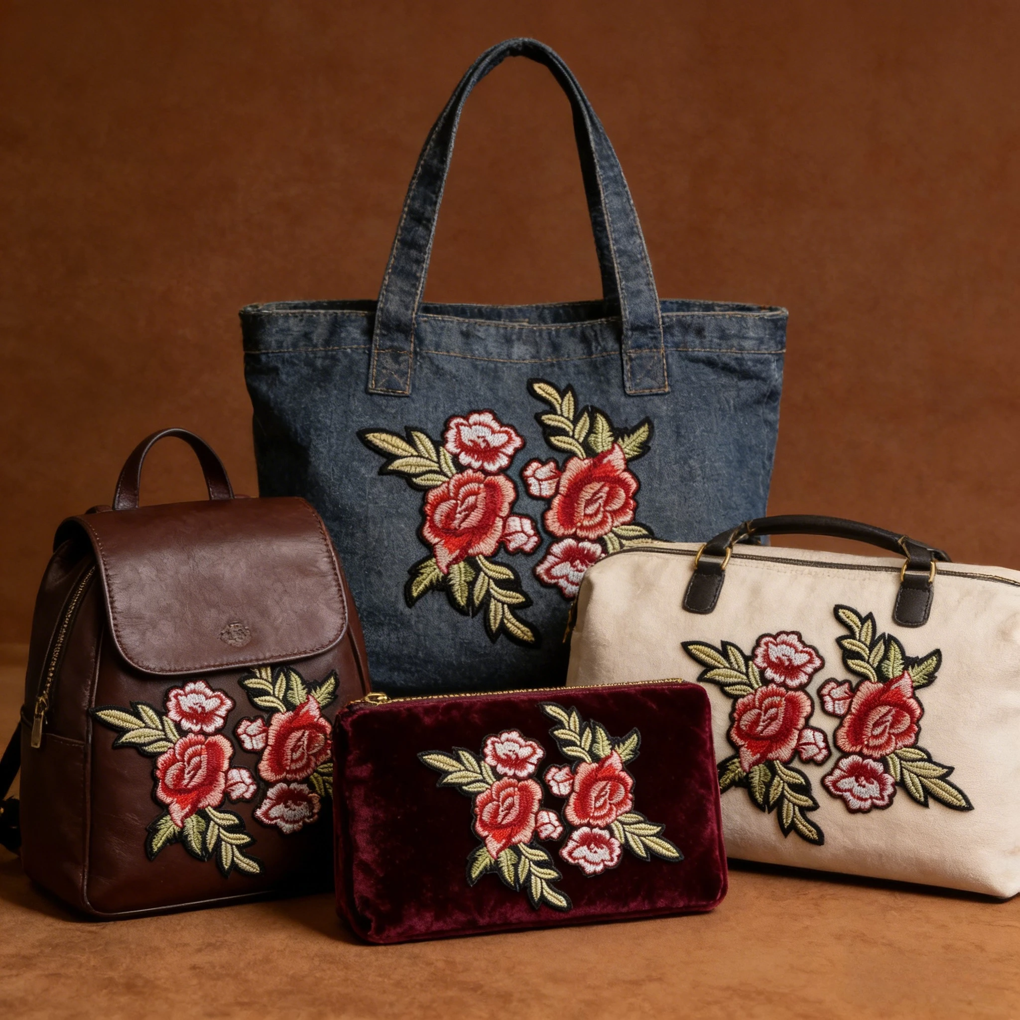 Floral Embroidery Patch Iron-On Applique Fabric Clothing Repair Sticker Jackets Jeans Bags Craft Sewing Decorative Accessories
Floral Embroidery Patch Iron-On Applique Fabric Clothing Repair Sticker Jackets Jeans Bags Craft Sewing Decorative Accessories