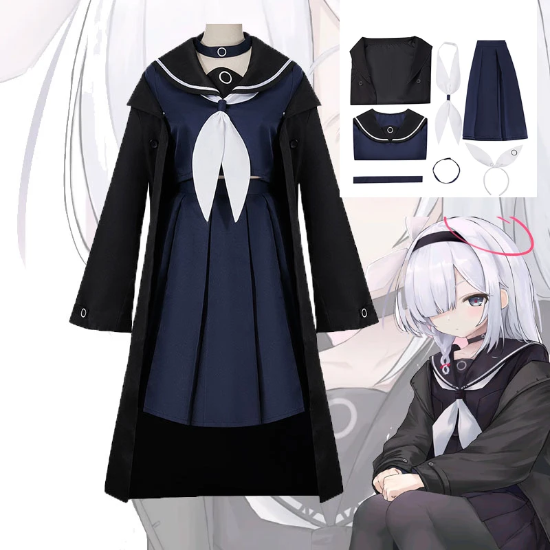 Anime Blue Archive Cosplay Costume Planetarium JK Uniform skirt Halloween Woman Coat Shirt Skirt Headwear Necklace Suit
Anime Blue Archive Cosplay Costume Planetarium JK Uniform skirt Halloween Woman Coat Shirt Skirt Headwear Necklace Suit