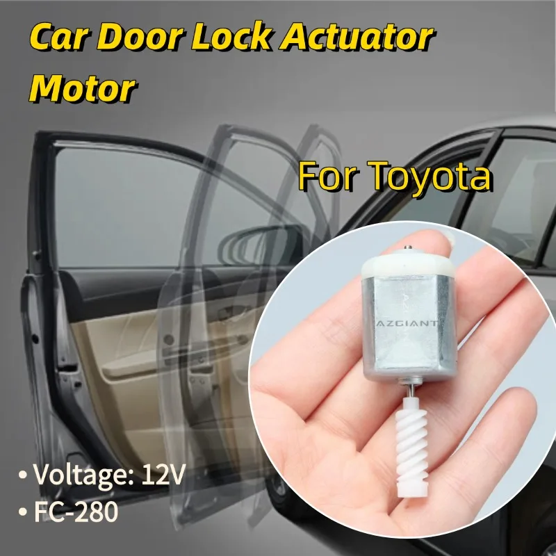 AZGIANT Car Door Lock Block Motor FC-280 High Power Motor for 2007-2014 Toyota FJ Cruiser Interior Replacement Parts
AZGIANT Car Door Lock Block Motor FC-280 High Power Motor for 2007-2014 Toyota FJ Cruiser Interior Replacement Parts