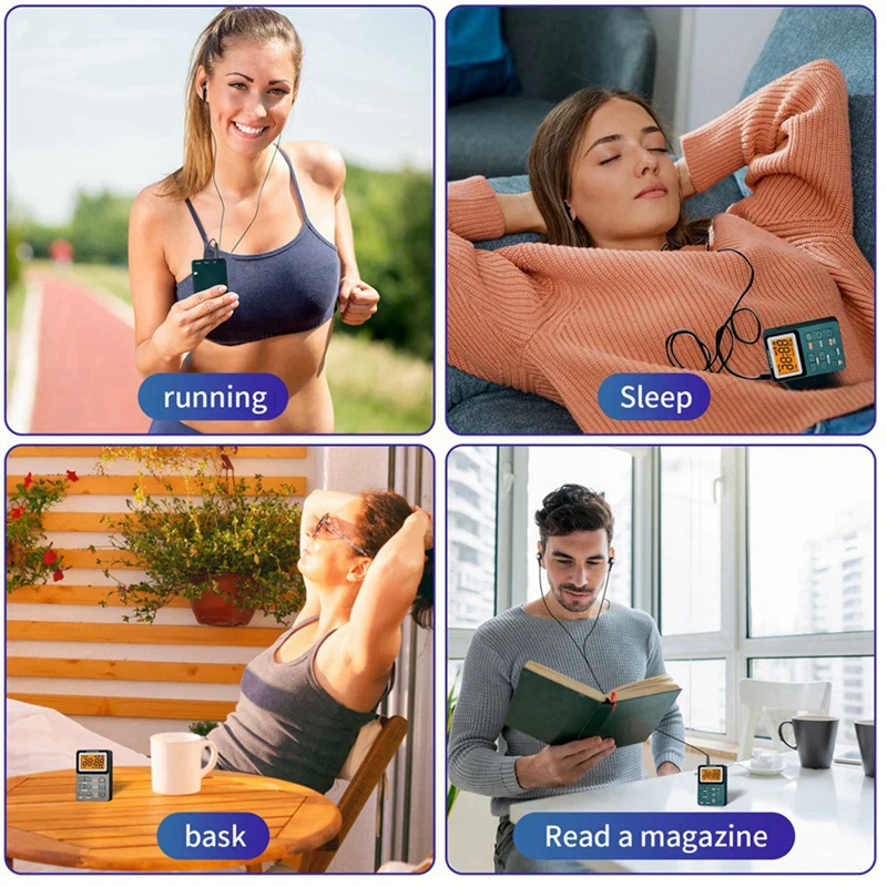 Multifunctional LED Display AM FM Pocket Radio Portable Radio Type-C Charging 3.5Mm Jack For Sports Outdoor Easy To Use Green
Multifunctional LED Display AM FM Pocket Radio Portable Radio Type-C Charging 3.5Mm Jack For Sports Outdoor Easy To Use Green