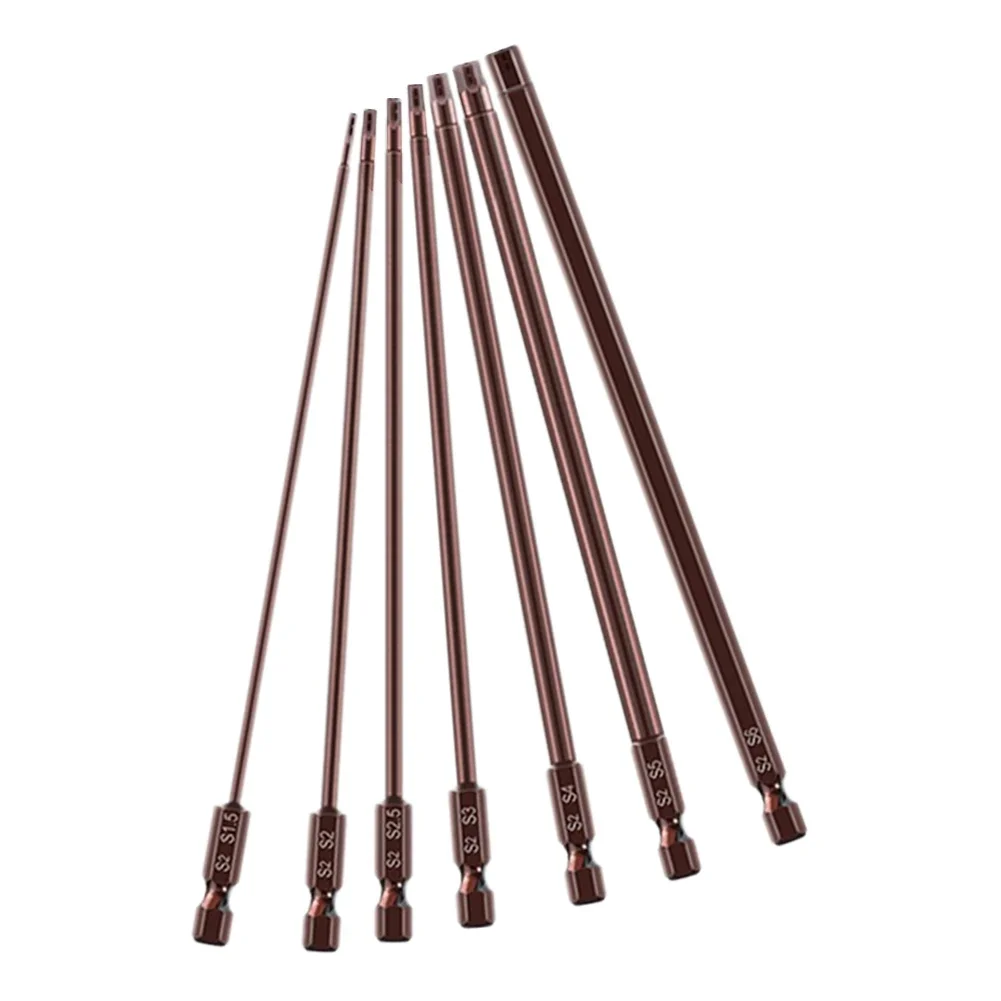Screwdriver Bits Magnetic Hex Head 150mm Electric Screwdriver H1.5-H6 High-quality Magnetic Tips Screw Driver Tools
Screwdriver Bits Magnetic Hex Head 150mm Electric Screwdriver H1.5-H6 High-quality Magnetic Tips Screw Driver Tools